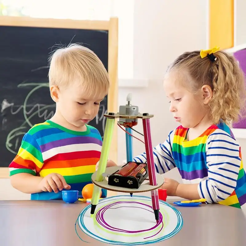 Креативная небольшая производственная электрическая модель компаса DIY набор