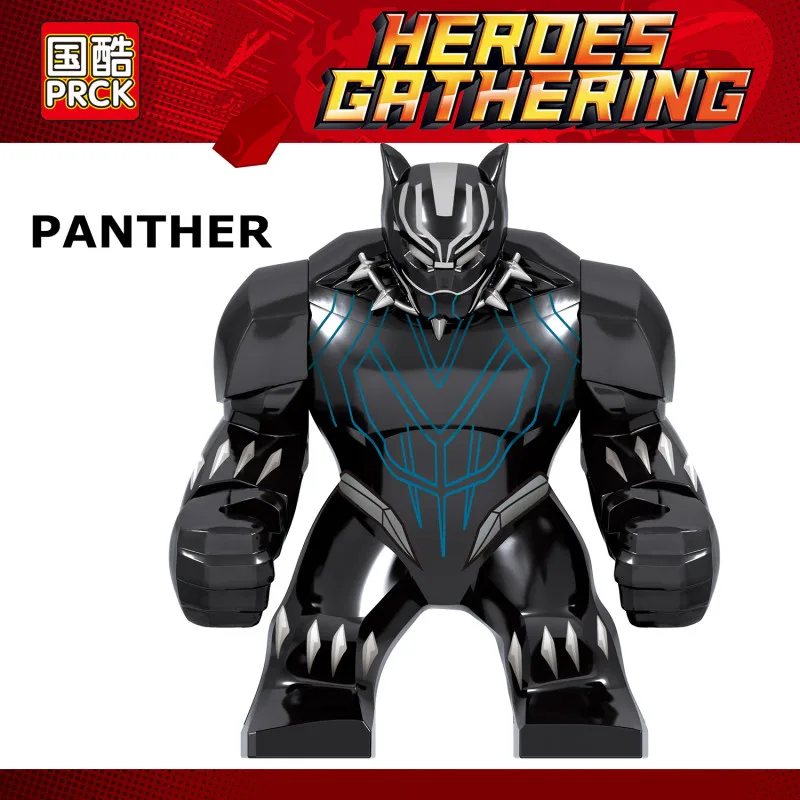 30 шт./лот Халк Капитан Марвел Супер Герои строительные блоки игрушки Мстители 4