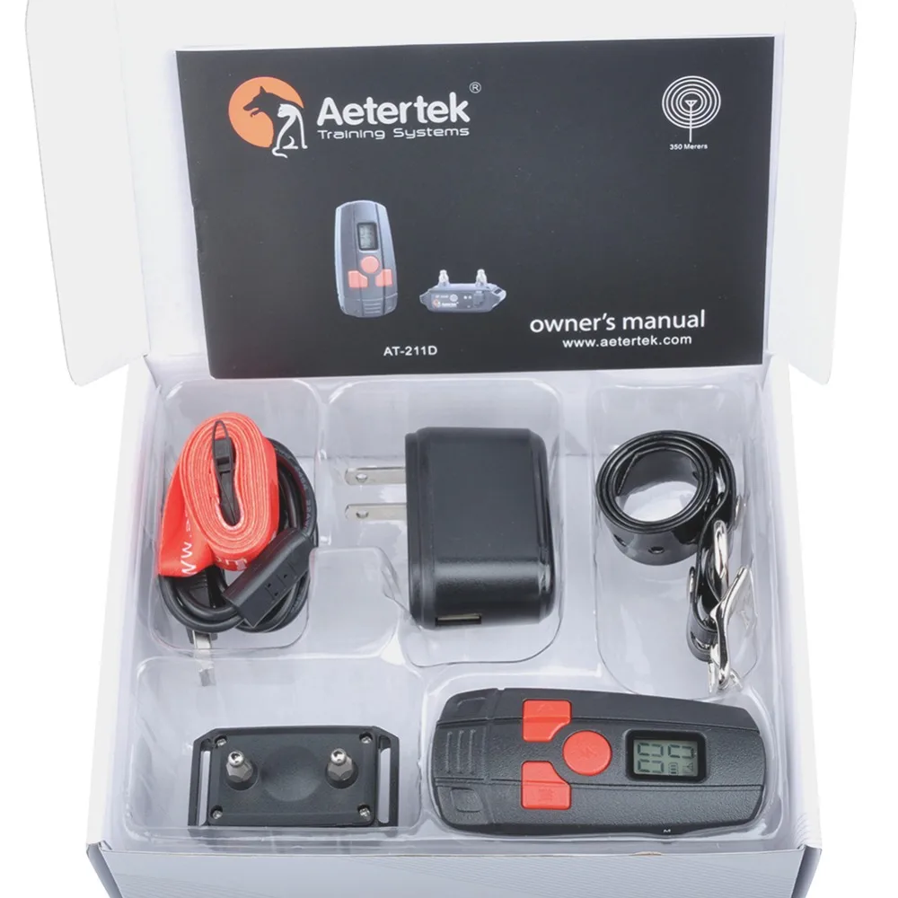 Бесплатная доставка ошейник Aetertek для маленьких собак перезаряжаемый и кошек 10