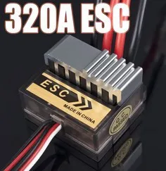 320A ESC щеткой электрический регулятор скорости 4 8-7 В 1/8 1/10 грузовик багги для HSP