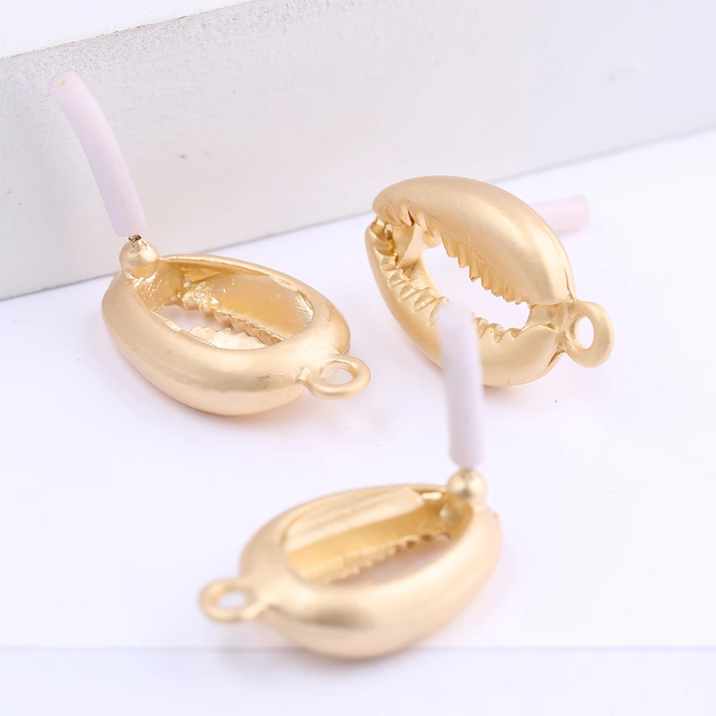 Onwear 6 шт крючок из цинкового сплава Форма Золотые серьги Разъемы diy броши для