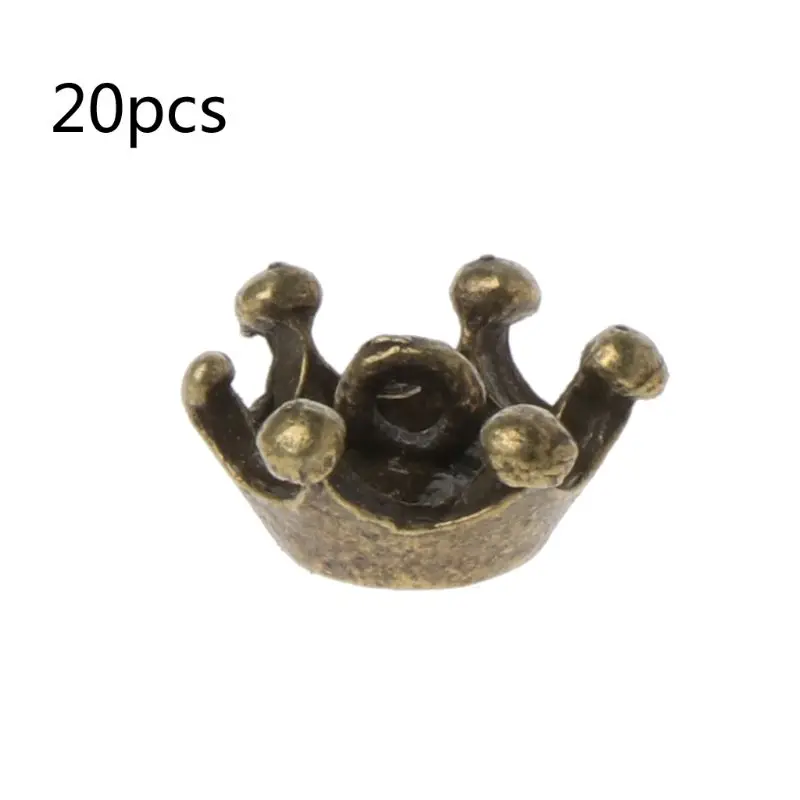 

30Pcs 925 Sterling Silver Smooth Beads Cap Large Hole Beads For Jewelry Making
