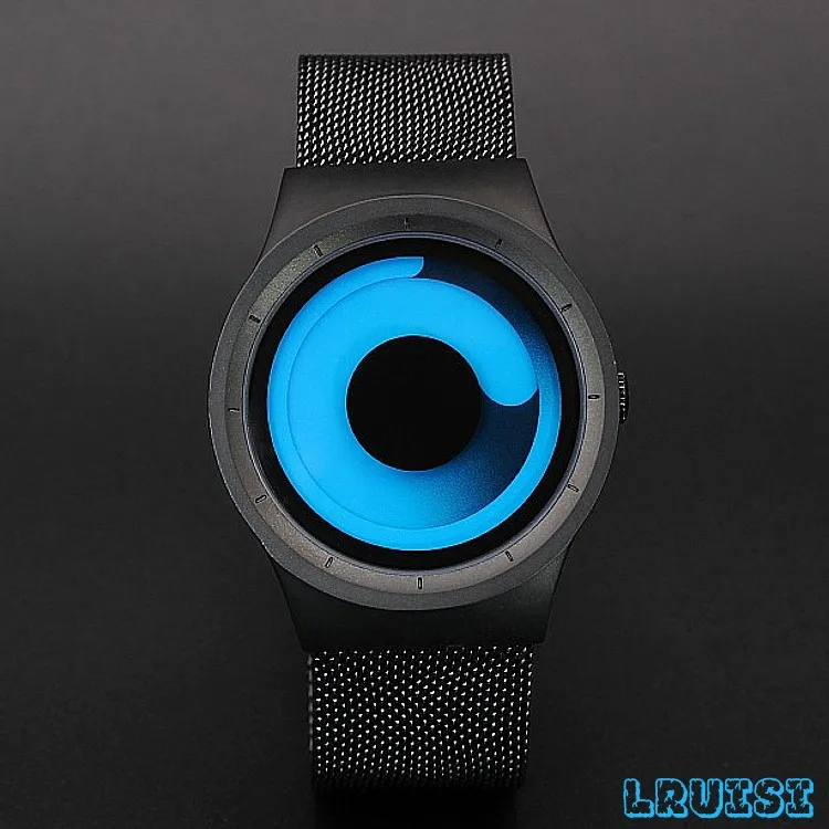 Креативный подарок Мужская Мода 316 Сталь часы новые концепции Для мужчин джакузи