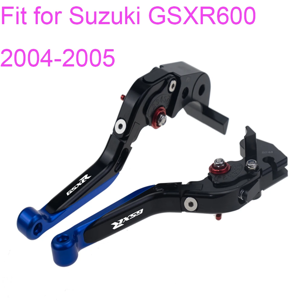 

KODASKIN Left and Right Folding Extendable Brake Clutch Levers for Suzuki GSXR600 2004-2005