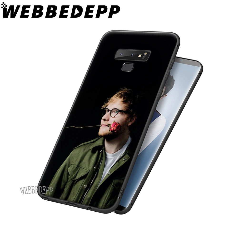 WEBBEDEPP Ed Sheeran Soft TPU Case for Samsung Galaxy S6 S7 Edge S8 S9 S10 Plus S10e | Мобильные телефоны и аксессуары