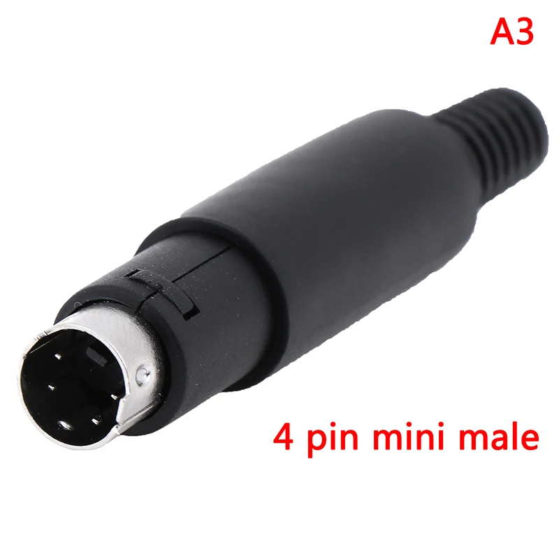 A3 Мини-разъем DIN разъем 3/4/5/6/7/8 PIN кабель системного блока крепление для мальчиков и девочек - Цвет: A3