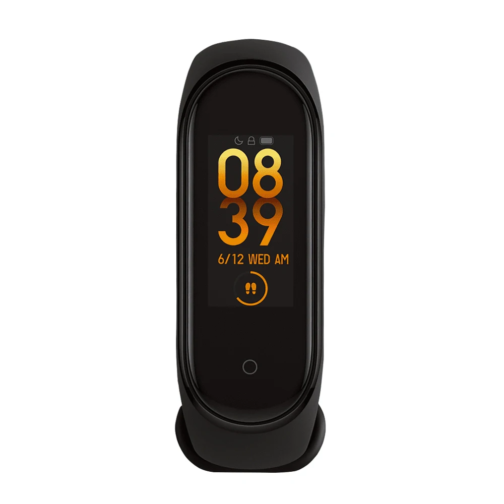 Xiaomi mi смарт-браслет 4 цветной сенсорный экран музыкальный пульсометр mi Band 4 стандарт и NFC две версии