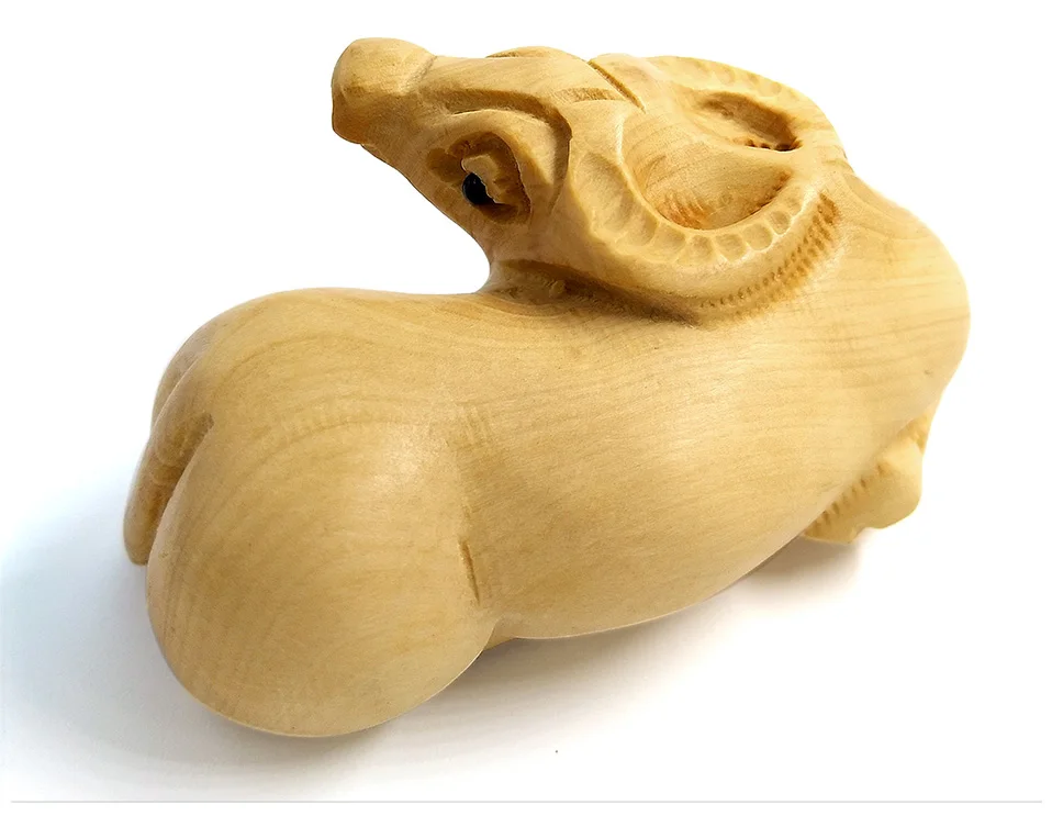 Fengshui Китайский Зодиак деревянная фигурка животного мышь дракон змея лошадь овца Обезьяна Собака свинья домашний декор украшения Аксессуары