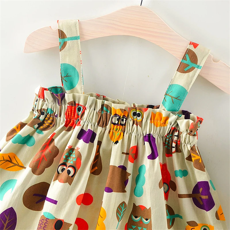 Костюм для мальчиков и девочек летний комплект из 2 предметов платье с короткими