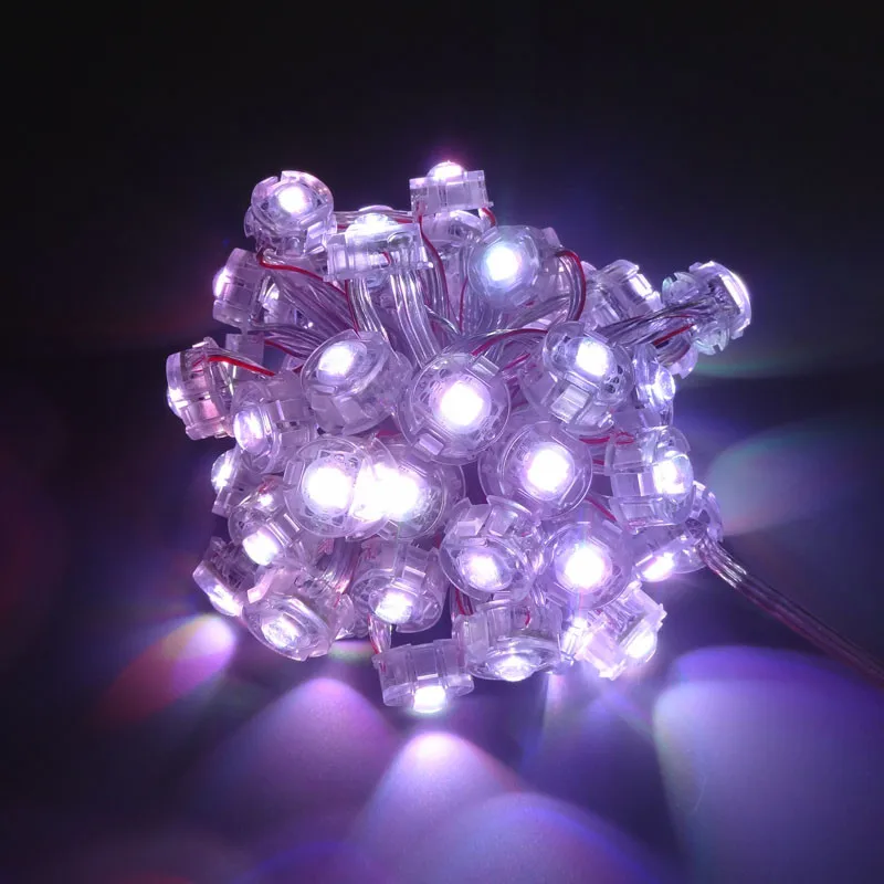 СВЕТОДИОДНЫЙ цифровой пиксельный экран диаметром 20 мм сетчатые модули SMD 5050 RGB