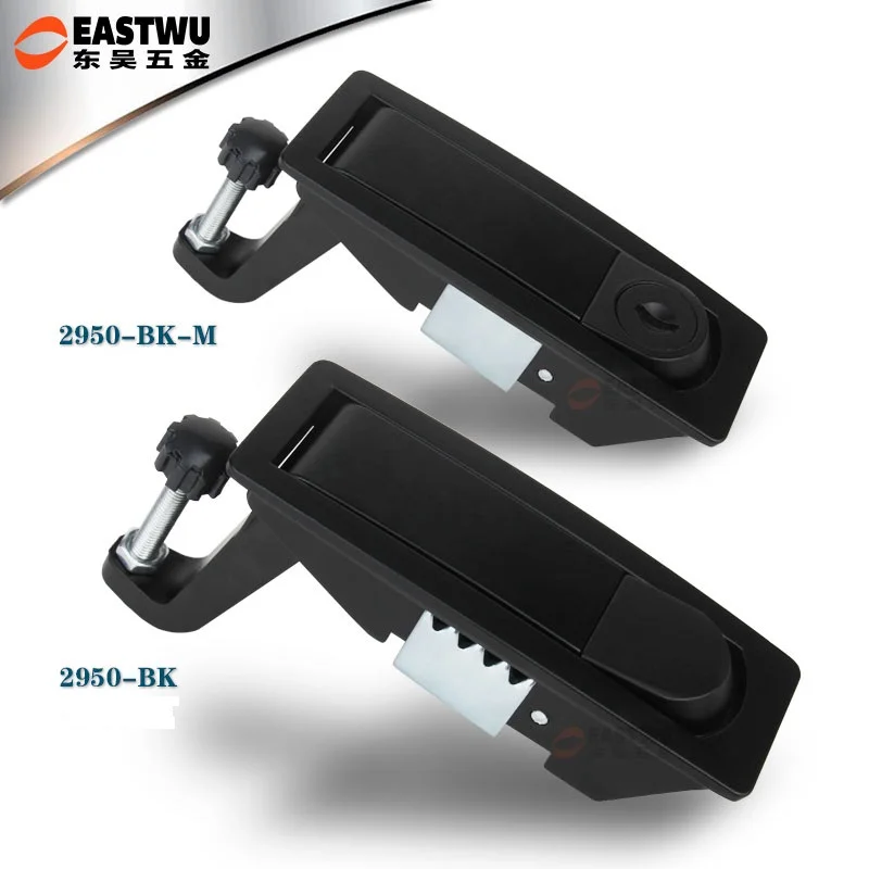 2 шт. черная защелка сжатия для караван замок прицепа Toolbox JF1845|Замки| |