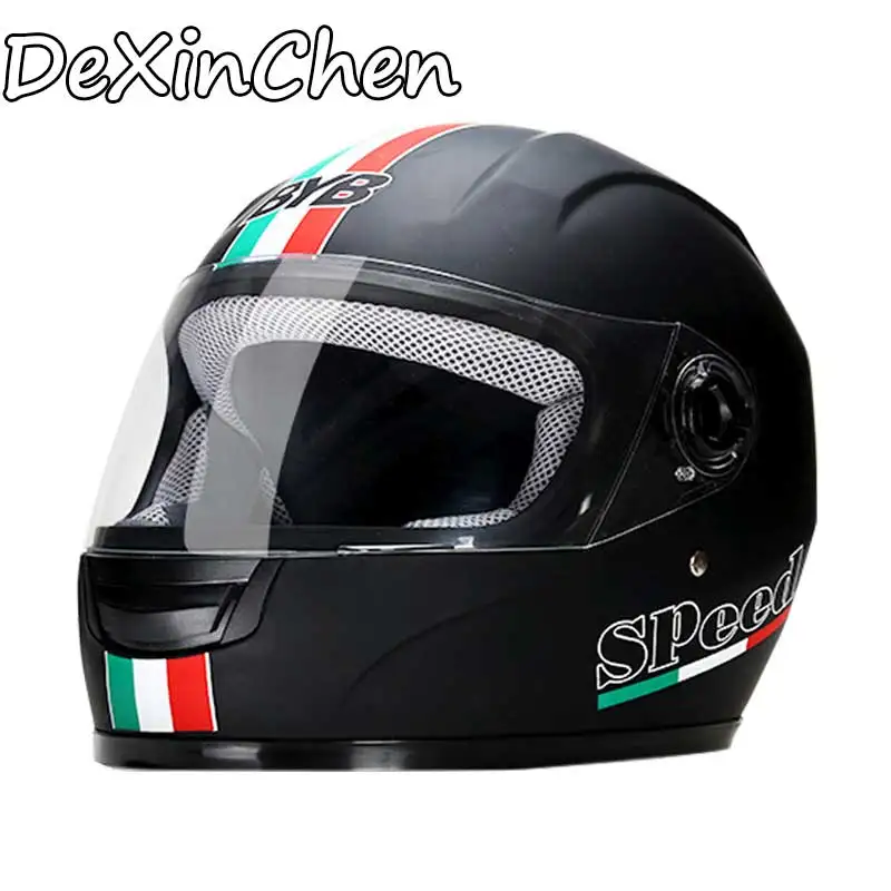 Мотоциклетный шлем с открытым лицом противотуманные линзы pp Материал