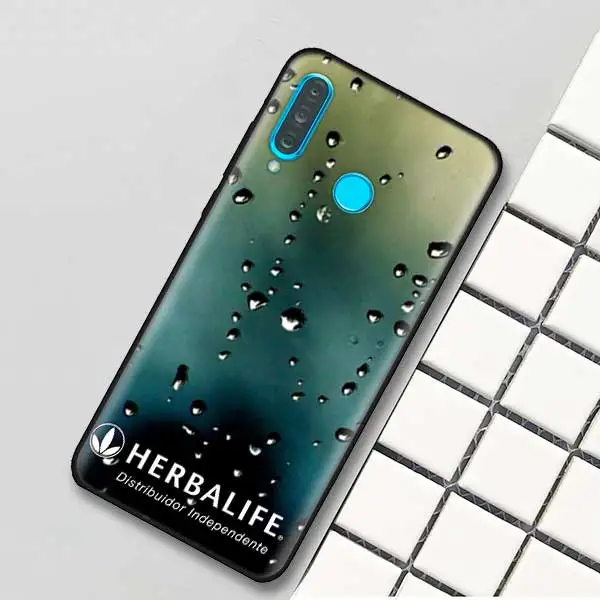08 Черный силиконовый чехол для huawei P30 P20 P10 mate 20 10 Nova 5 5i Lite Pro P Smart+ Z Plus, мягкий чехол для телефона Herbalife - Цвет: 08