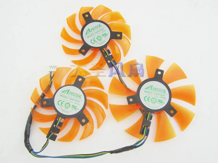 Для видеокарты Zotac GTX 770 AMP + / 780 destroyer fan GA81S2U GA91S2H MSI|card fan|graphics card fangraphic |