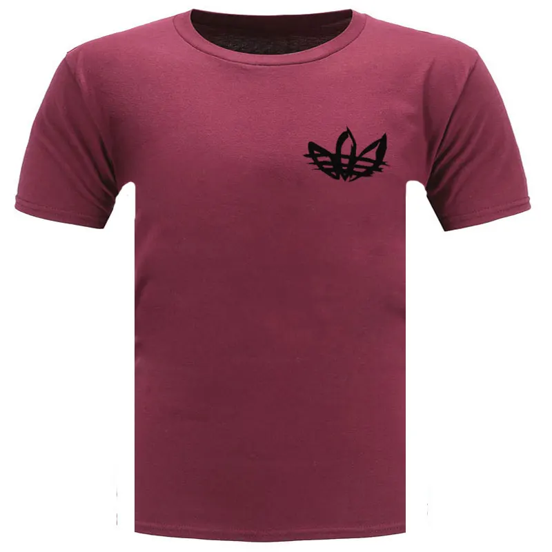 2018 летние хлопковые смешные футболки с коротким рукавом Футболка мужская мода