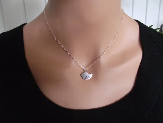 30 шт. милые детские летающие Детские птица Робин ожерелье крошечных маленькая