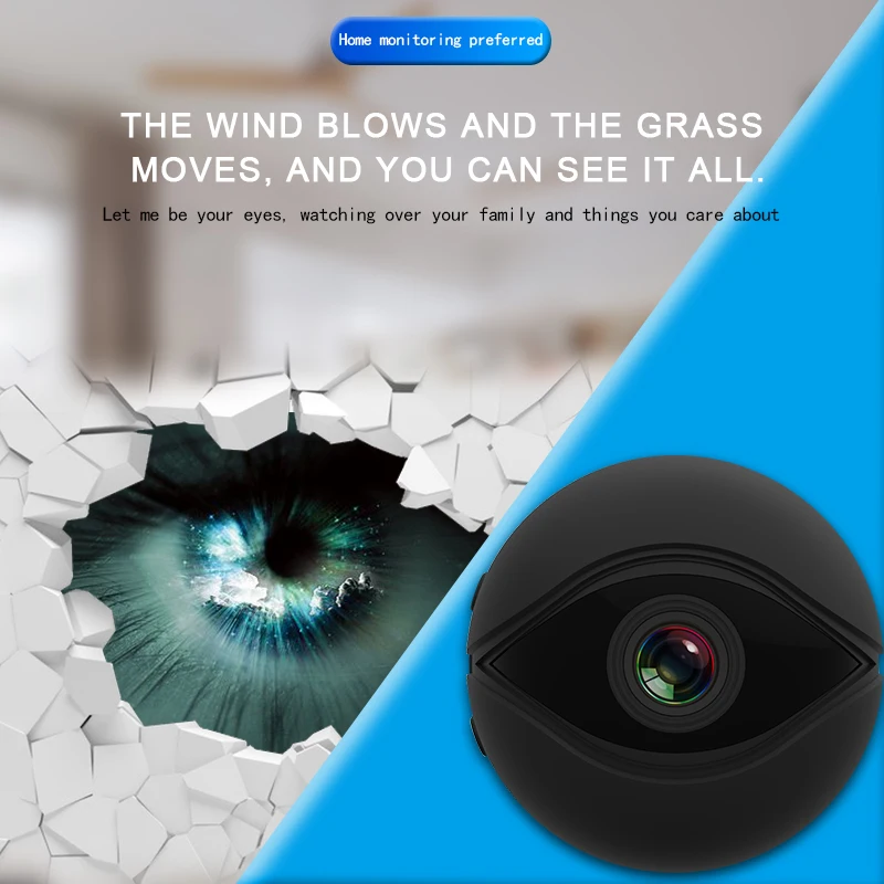 Мини камера V2 Wi Fi 1080P HD потайная датчик движения сигнализация инфракрасное ночное