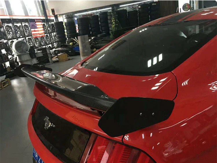 Fit for FORD MUSTANG 15-17 APR GT carbon fiber spoiler tail wing | Автомобили и мотоциклы