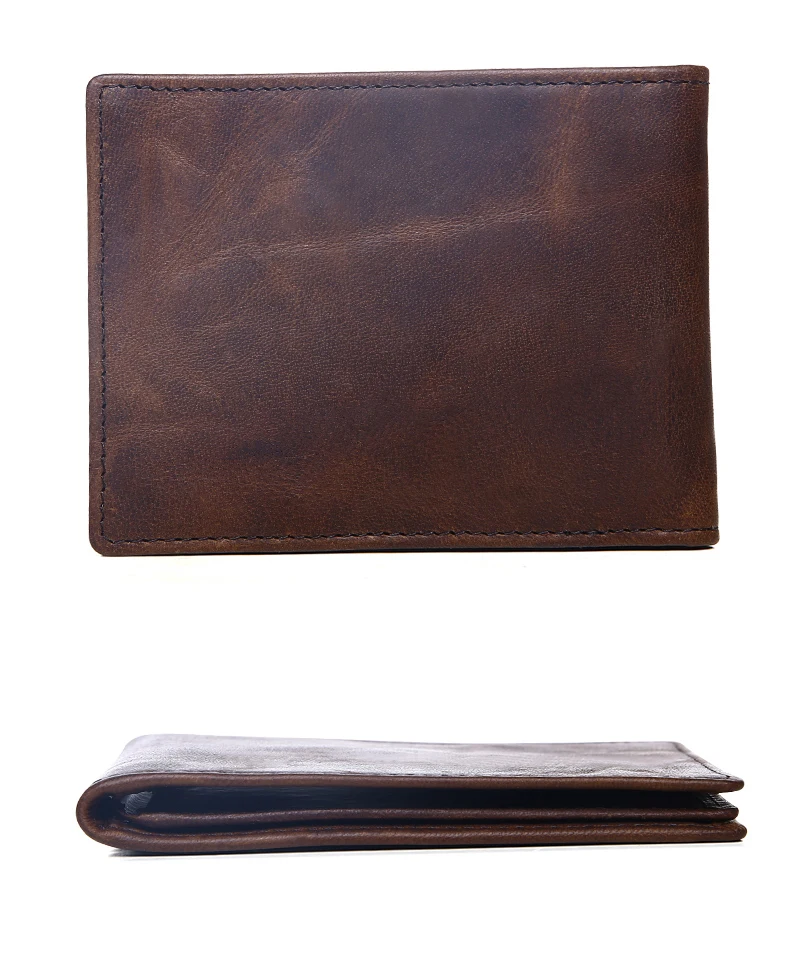 NBSA мужской кошелек из натуральной кожи бумажник для водительских прав тонкий