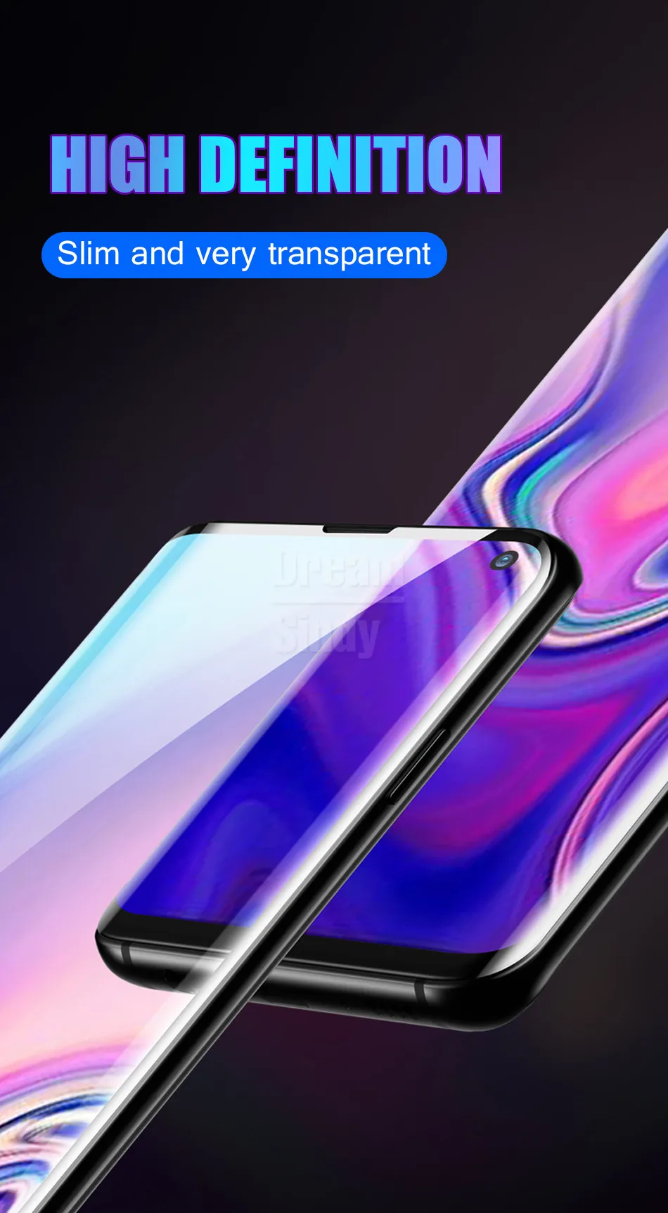 10D полное защитное стекло пленка для samsung Galaxy S10 S8 S9 Plus Note 9 8 закаленное стекло S10e S9 S8 Защитная пленка для экрана