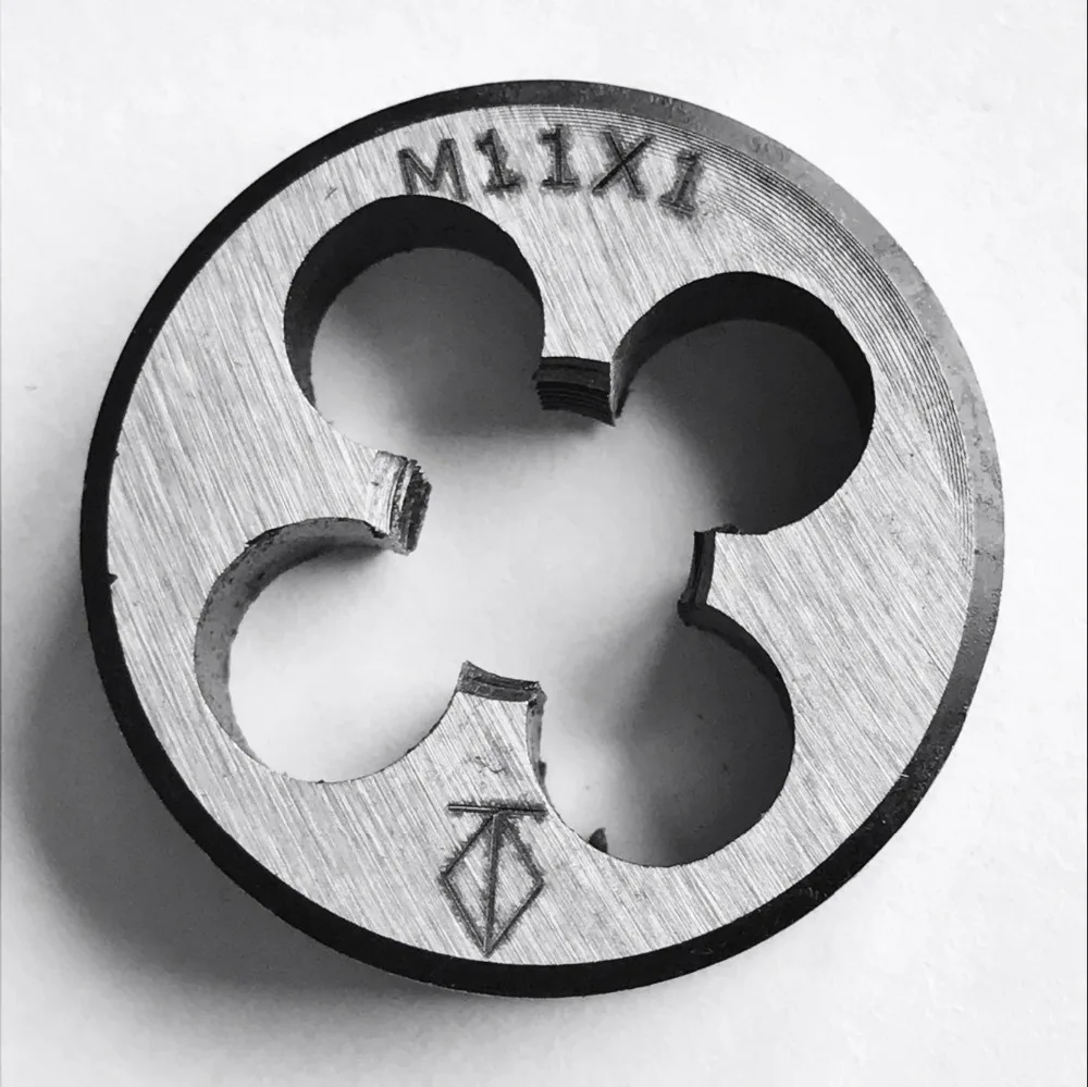 Бесплатная доставка 1 шт. метрический нестандартный тонкий шаг ручной штамп M11