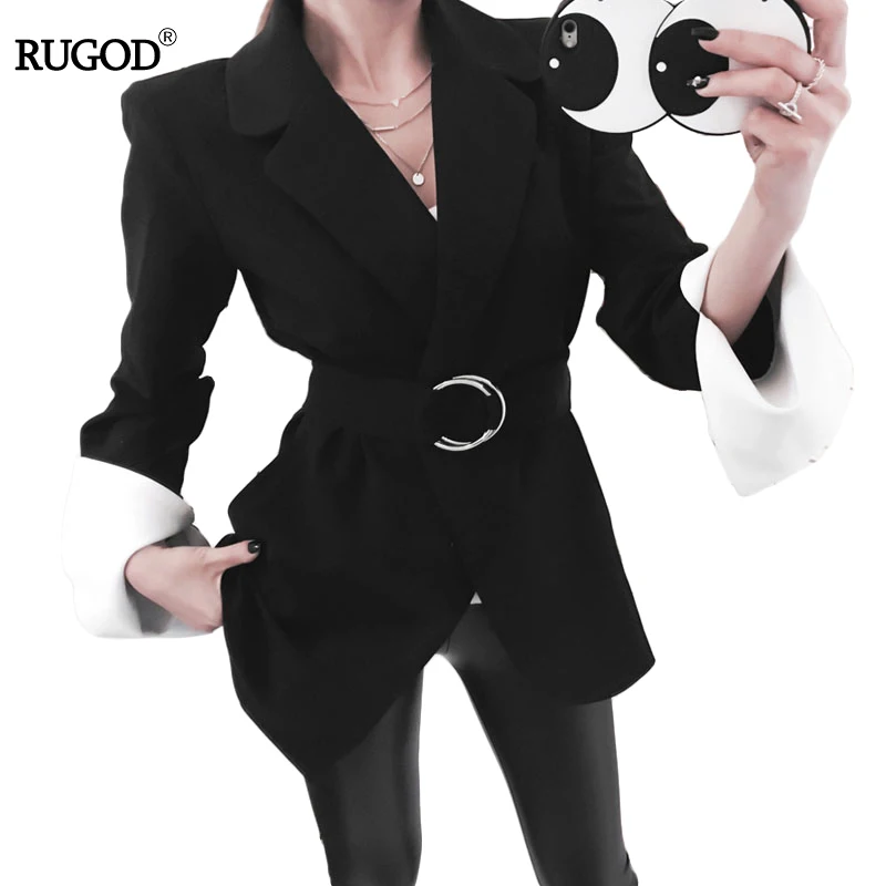 Новинка 2021 женские элегантные деловые костюмы для офиса пальто повседневный