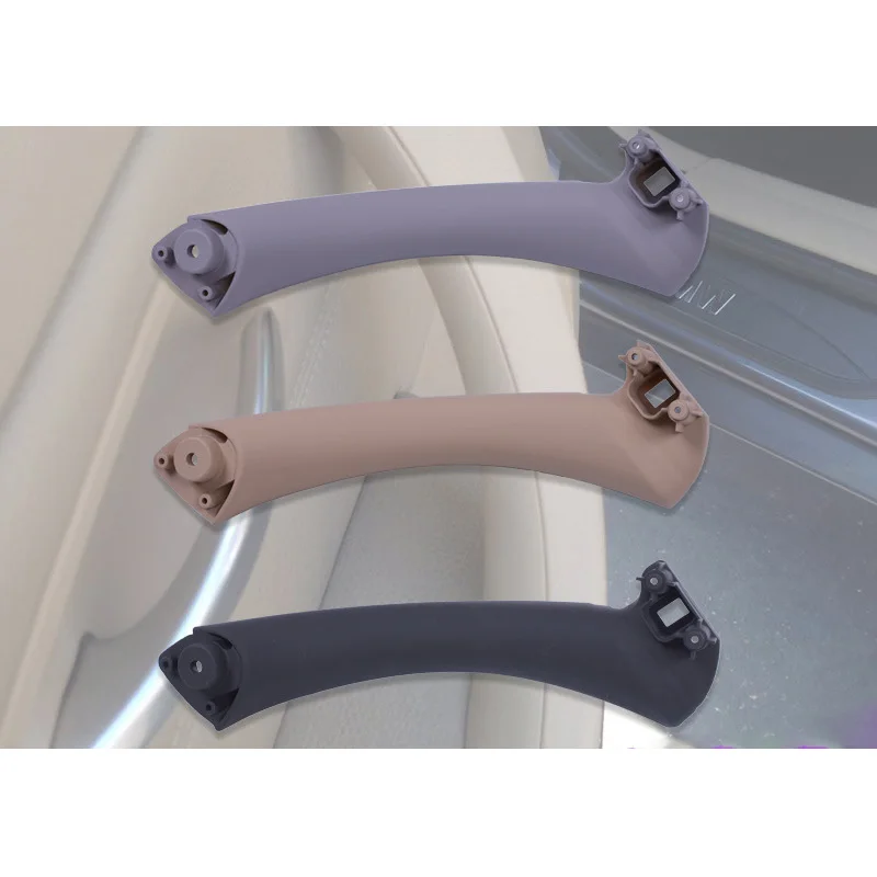 Накладка на внутреннюю ручку салона автомобиля накладка панель двери серый