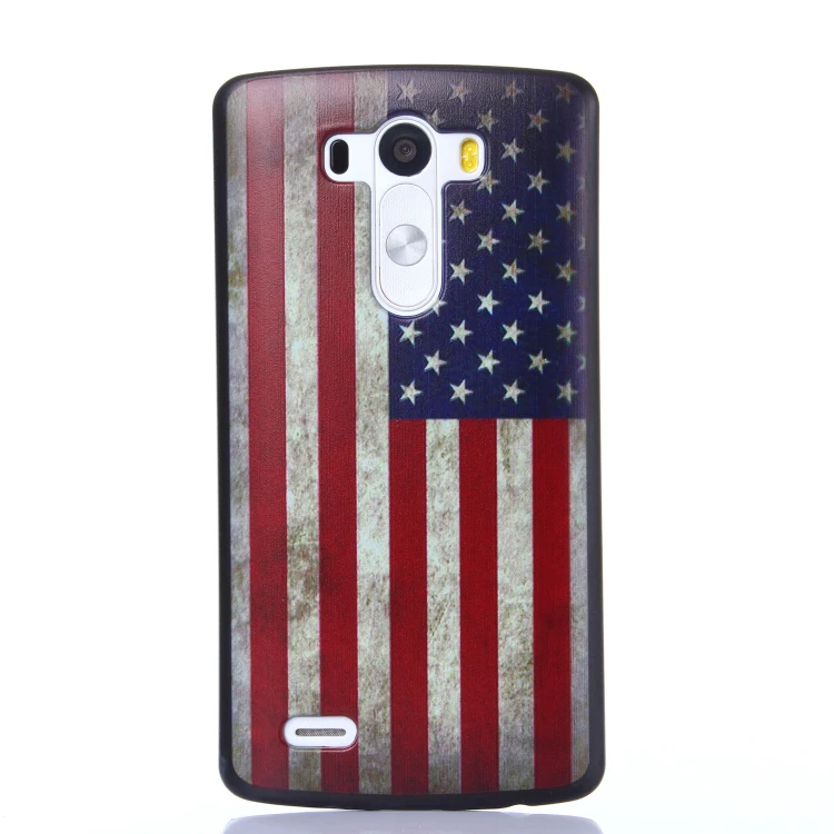 Hard Back Cover Case for LG G3 D850 D851 D855 5.5'' Retro UK USA Flag Pattern Luxury Tribe Eiffel Tower Skin |