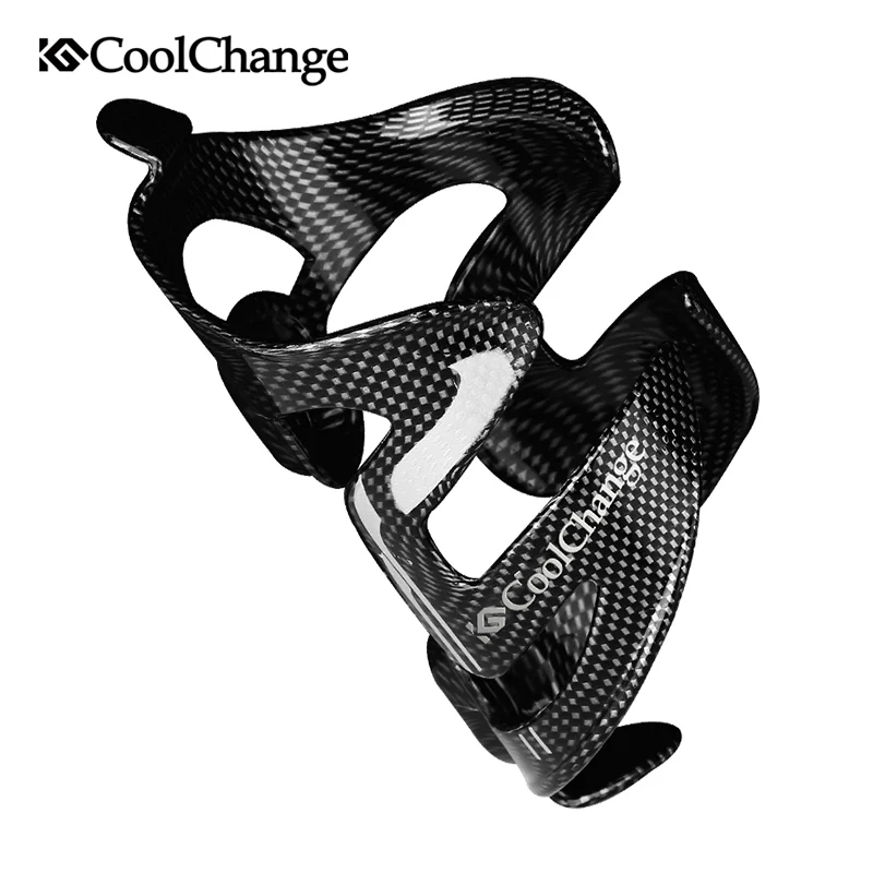 CoolChange карбоновый Fibe легкий велосипедный держатель для бутылки MTB/дорожный с