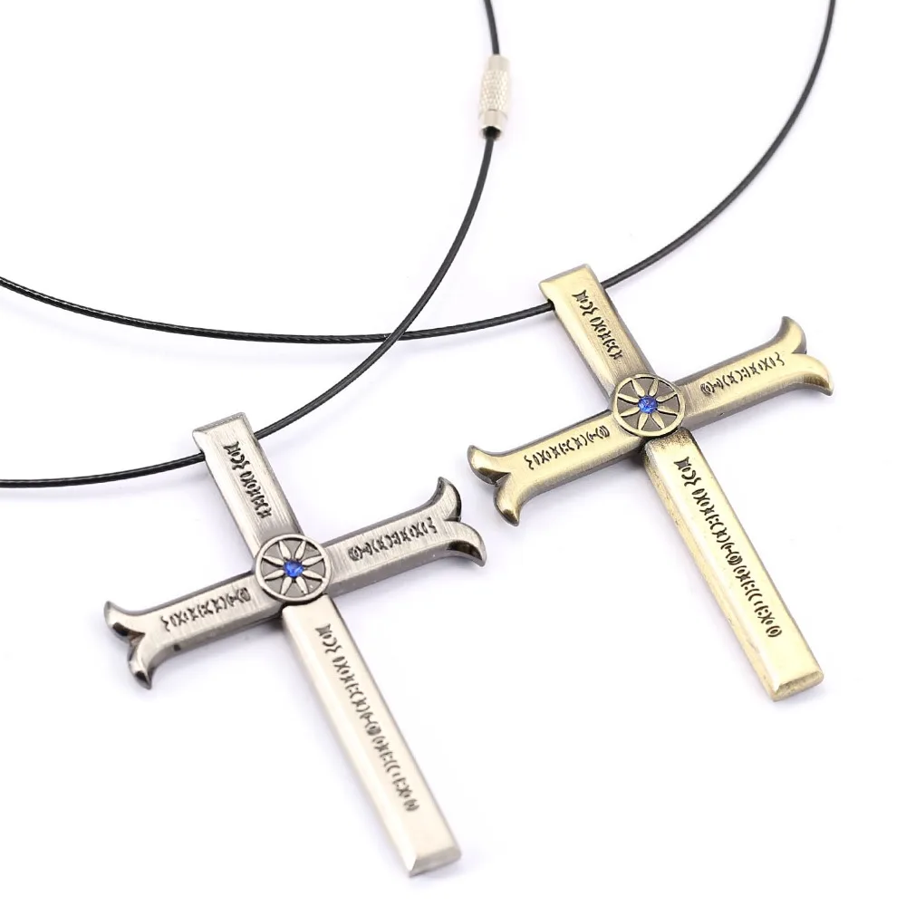 Цельный ожерелье с кулоном в виде креста дракули михостреба Дружба Мужчины