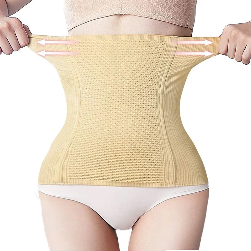 Women Waist Trainer Shaper PRAYGER Slimming Waist Cinchers Control Abdominal Belt Tummy Trimmer Girdle
