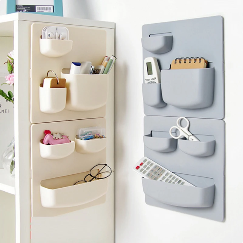 Настенная многофункциональная стойка для хранения практичная настенная полка