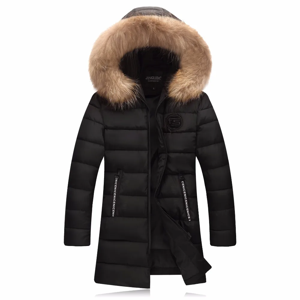 2017 Brand New Winter Coat male Parka Men Thick Warm imitation wool Liner Plus Size M-5XL Winter Jacket Men