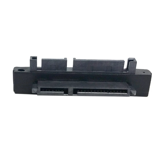 90 градусов вниз угловой SATA 22Pin 7 + 15 папа к 22P Женский удлинитель конвертер