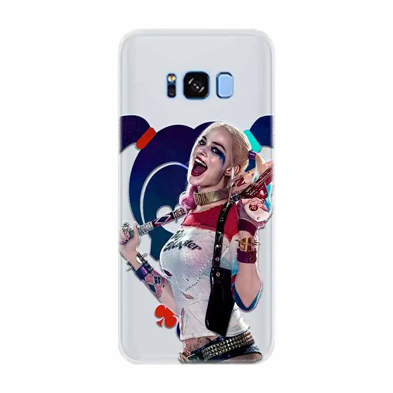 photo is 3D mode Джокер и Харли Квинн Мягкий ТПУ силиконовый чехол для телефона чехол для samsung Galaxy S6 S7 Edge S8 S9 S10 plus E Note 8 9 10 pro - Цвет: photo is 3D mode