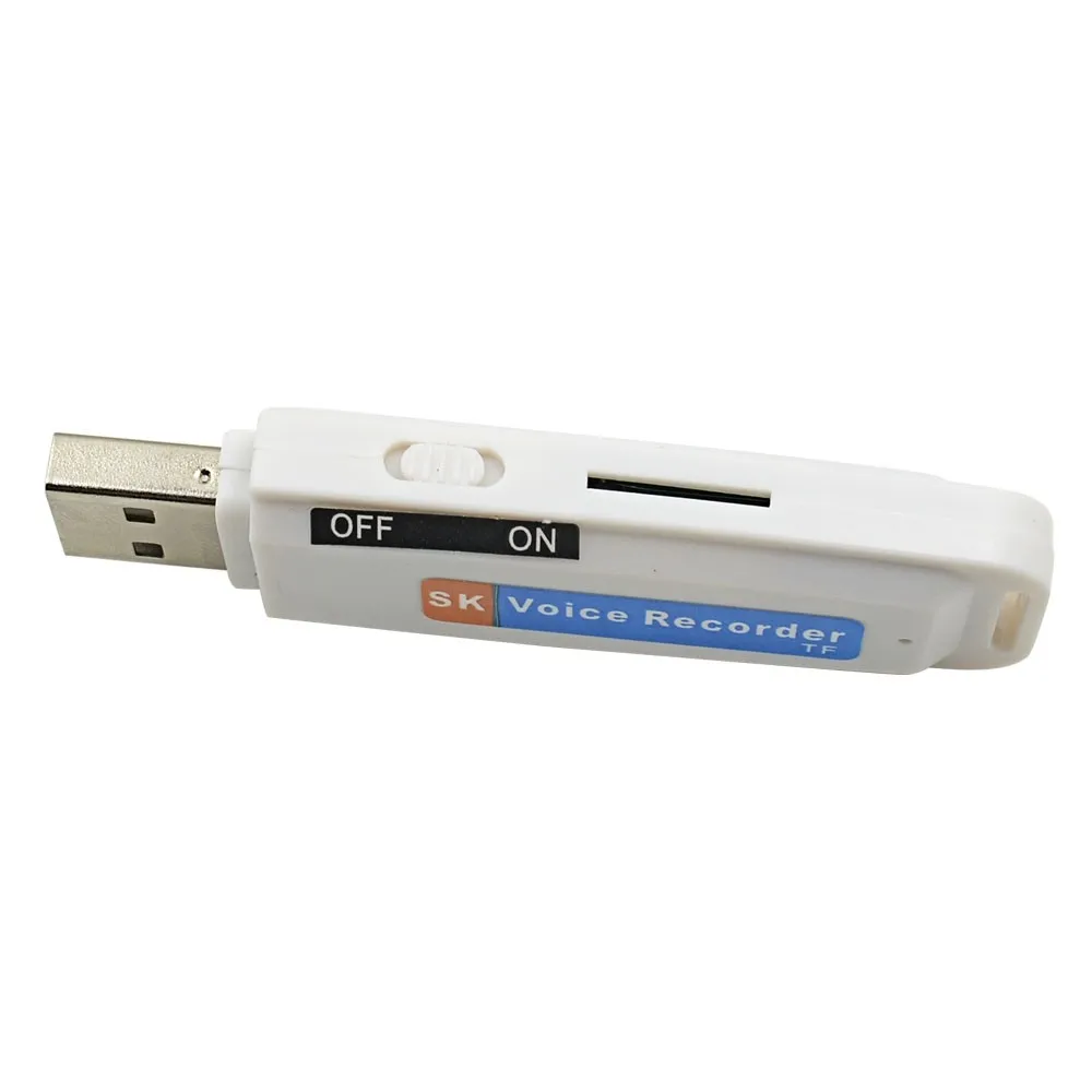 Диктофон CHIPAL с U-диском цифровой аудио слот для карты Micro SD и TF запись звука мини USB