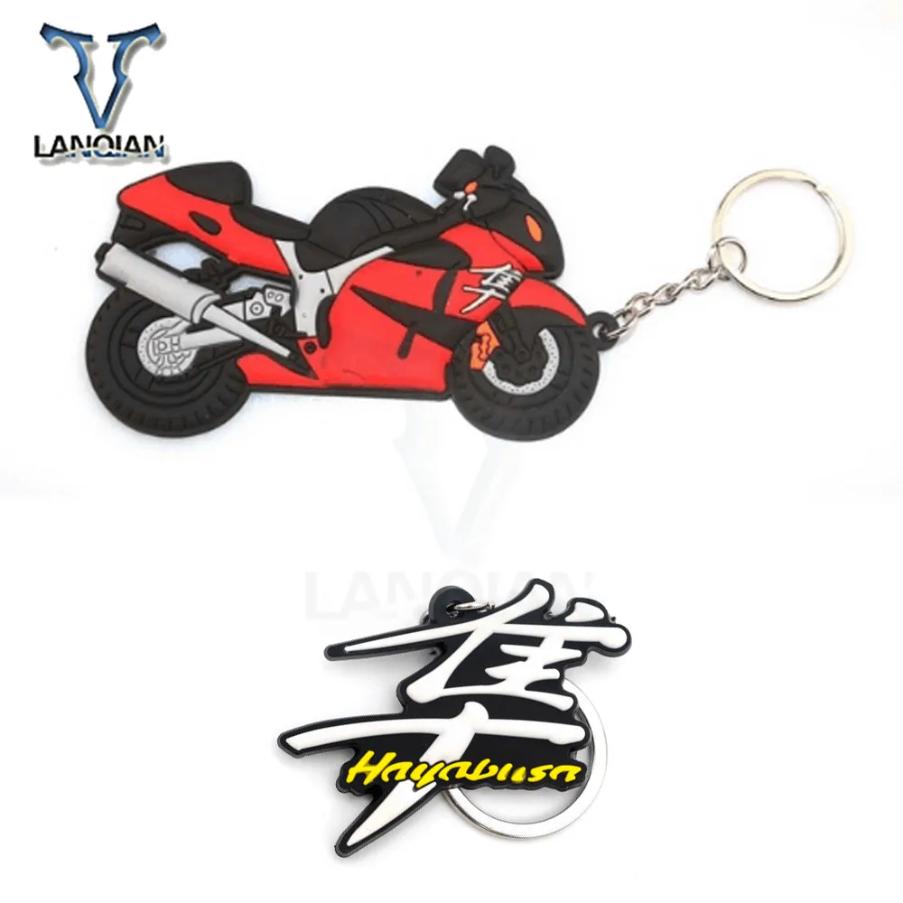 Модель мотоцикла брелок держатель Мягкая резина для Suzuki Hayabusa Suzuki GSXR gsxr700 650 1000