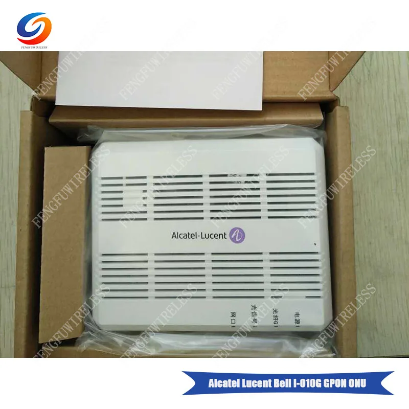 Английская версия I-010G GPON ONU alcatel lucent Bell оптоволоконная сеть ont I-010G GPON ONU alcatel с 1 GE ethernet портом
