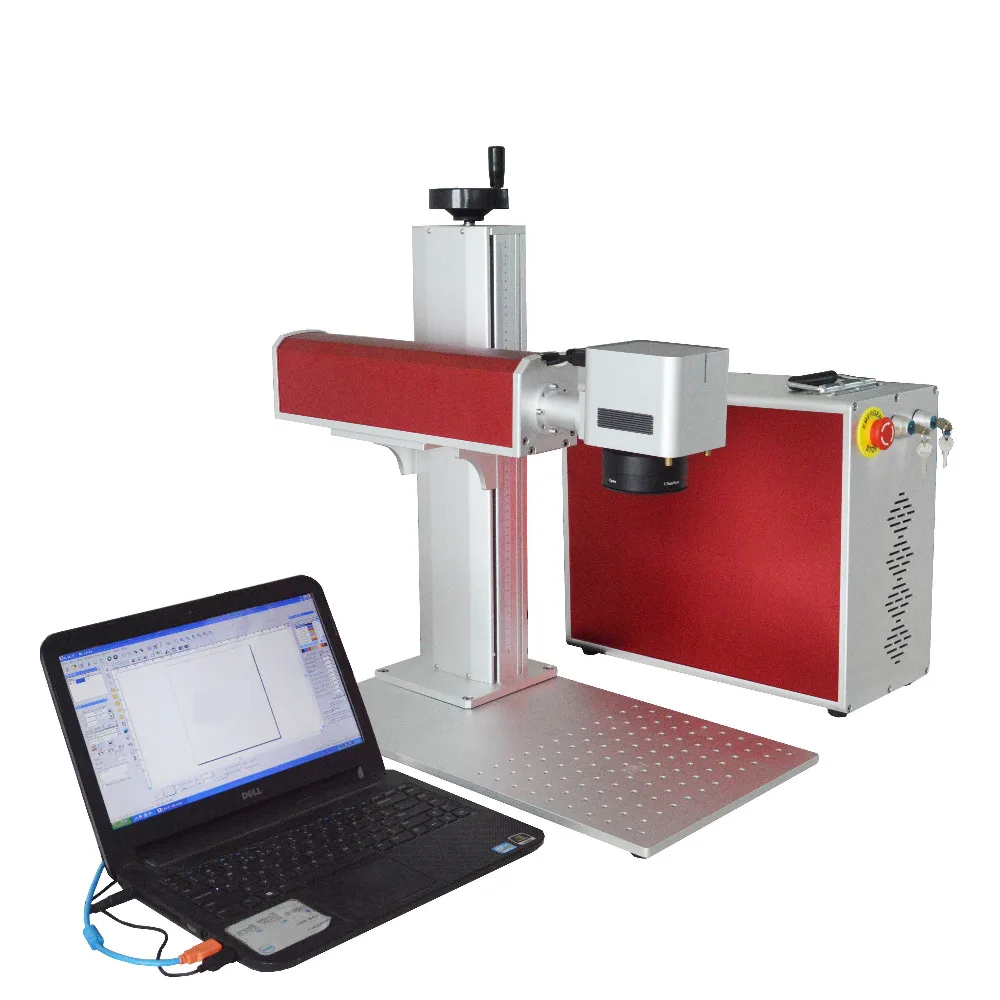 TOPCNC легкое управление пластиковые уплотнения лазерная маркировочная машина