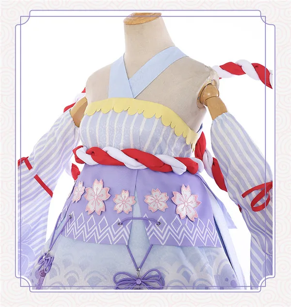 Cardcaptor Sakura кимоно Сакура Томойо Daidouji морской принцесса Лолита кимоно для костюмированной вечеринки; женские модельные игрушки для подарок на год