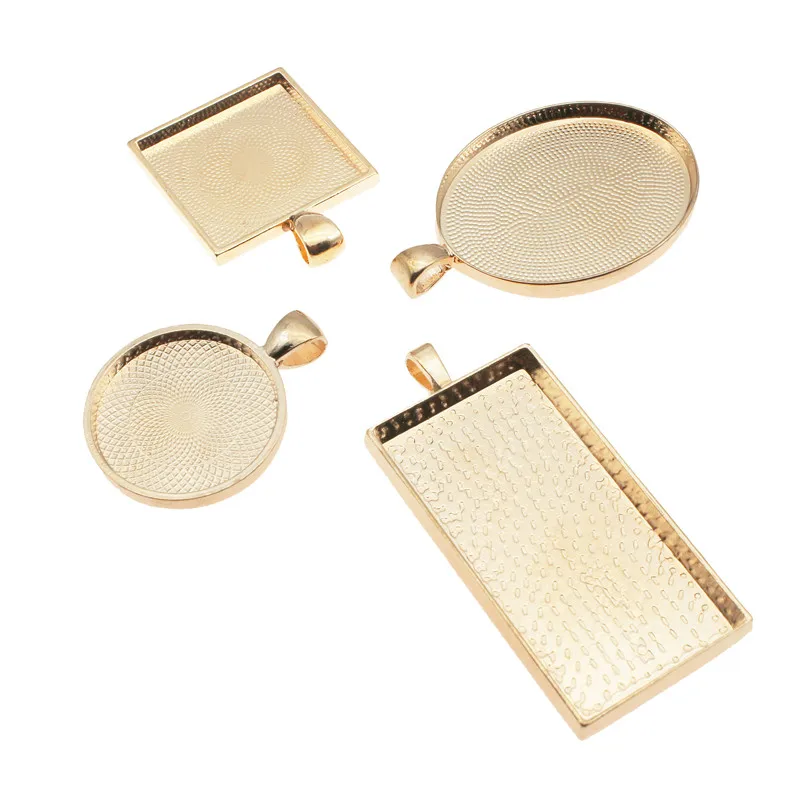 Ожерелье с подвеской в розовом стиле 5 шт.|Ювелирная фурнитура и компоненты| |