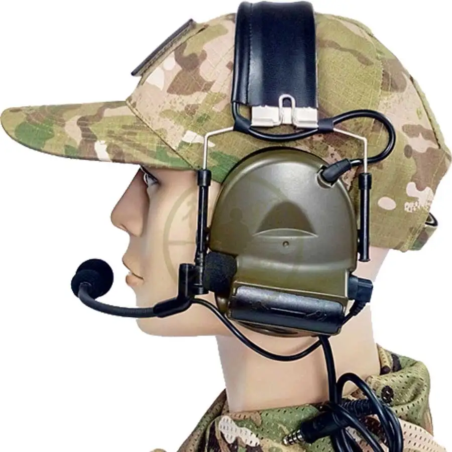 Тактический Comtac II Sordin гарнитура с шумоподавлением электронный звук военный