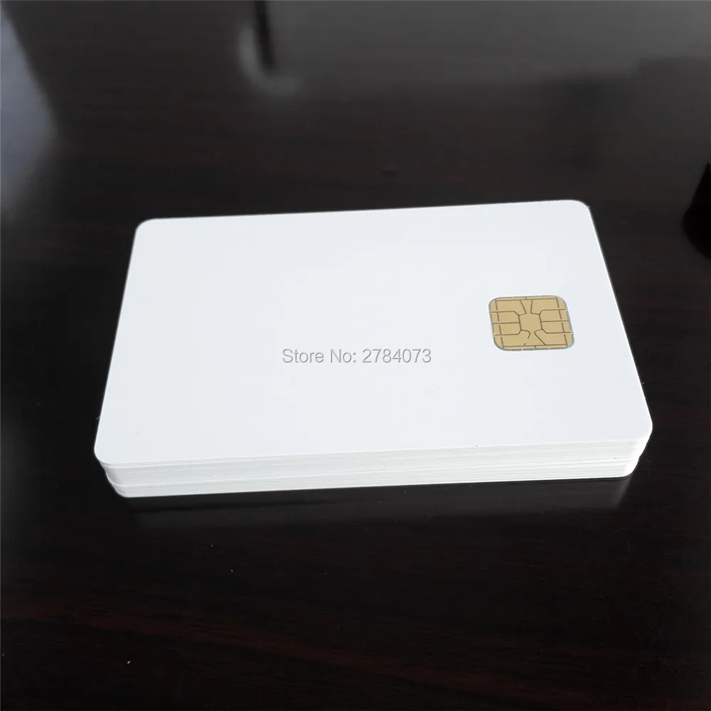 50pcs/lot Factory Sales 4428 Card Smart Chip Blank RFID Secure Memory Cards | Безопасность и защита