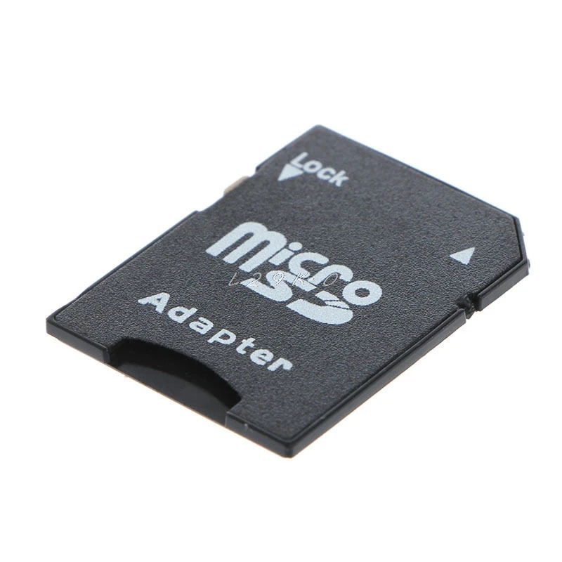 10 шт. Micro SD TransFlash TF на SDHC адаптер для карт памяти конвертер Черный | Компьютеры и
