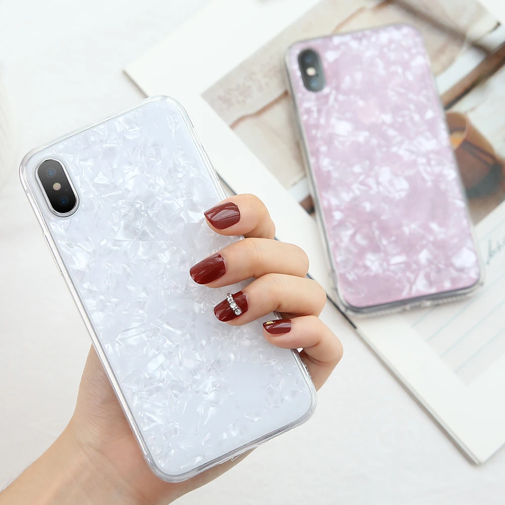 KISSCASE чехол на айфон 7 6 s xr чехлы iphone для iPhone 6S 8 плюс X Чехол глянцевый Fritillaria блесток