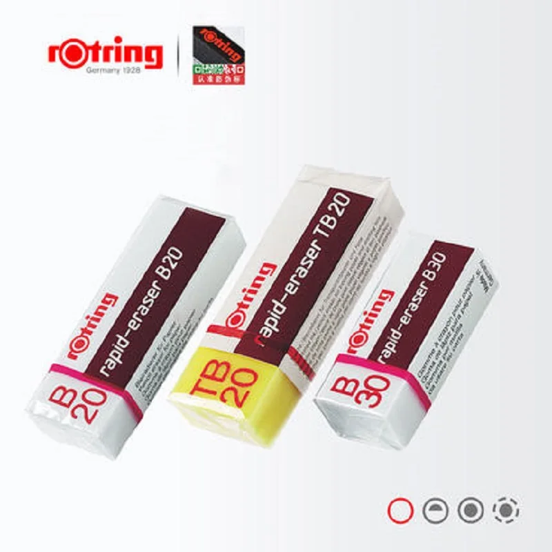 Германия оригинальный rotring эскиз резиновый Быстрый ластик различные типы на