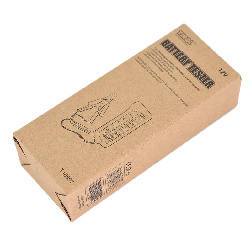 

12V LED Digital Battery Alternator Tester Battery Tester Battery Level Monitor For CarFor Motorcycle Trucks