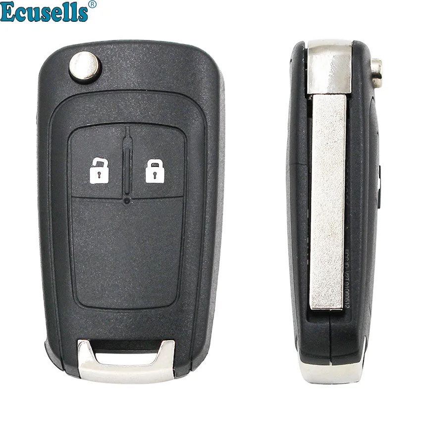 

2 button blank remote Key Shell for Opel Astra J Zafira B Insignia Adam Astra J Cascade Karl Zafira C HU100 uncut