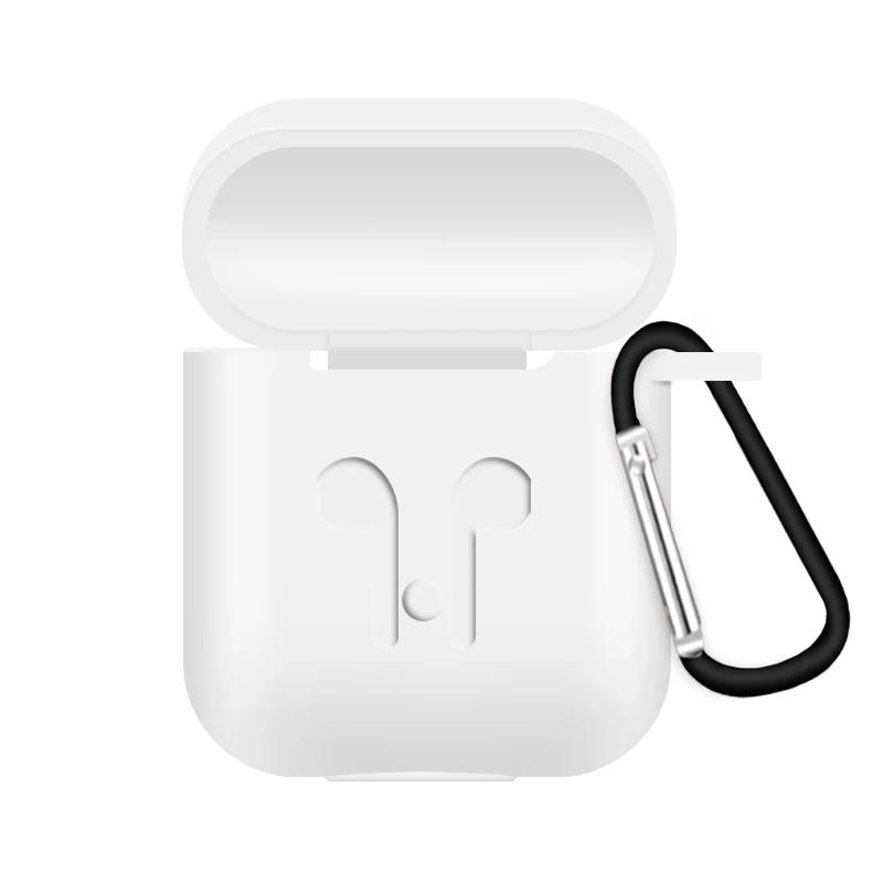 A2 Мягкий силиконовый чехол для Apple гарнитура для airpods защитный чехол противоударный водонепроницаемый для Air Pods гарнитура аксессуары - Цвет: A2