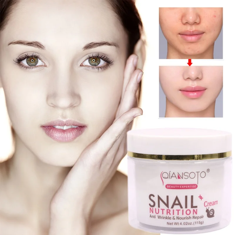 115 г крем для лица улитки Антивозрастной дневной против морщин ночной